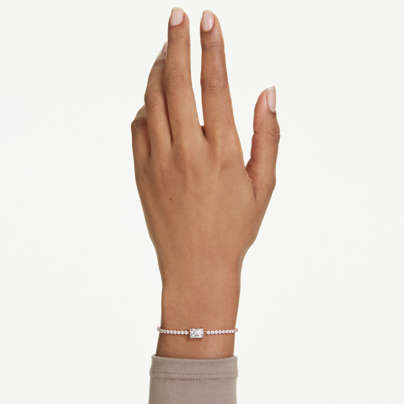 Swarovski Matrix Bracelet Couleur Or Rose 5730706-zoom-