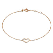 Isabel Bernard La Concorde Amore Bracelet en Or rose 14 carats IB320043