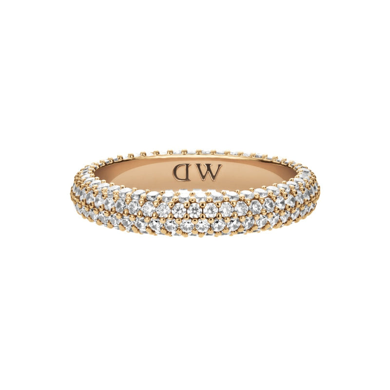 Daniel Wellington Bague pavée en or DW00400645-zoom-