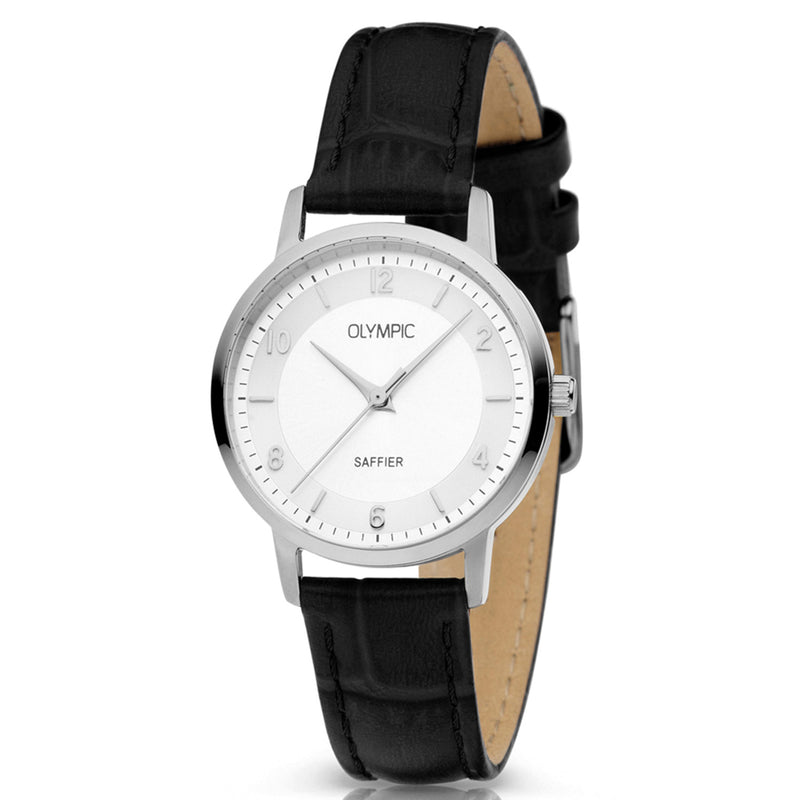 Olympic Emma Zilverkleurig Dames Horloge 2002-OL26DSL048-zoom-