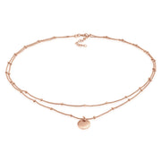 Elli 925 Sterling Silver Layered Choker 2004-BF-0008089-001