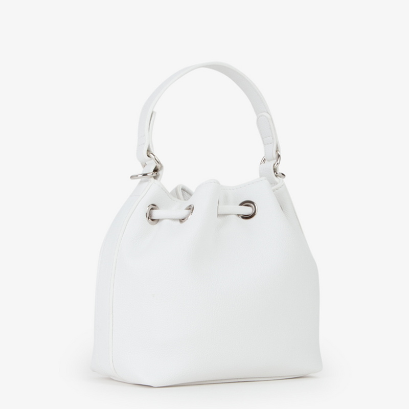 Valentino Bags Syria Re White Shoulder Bag VBS8YH34BIANCO-zoom-