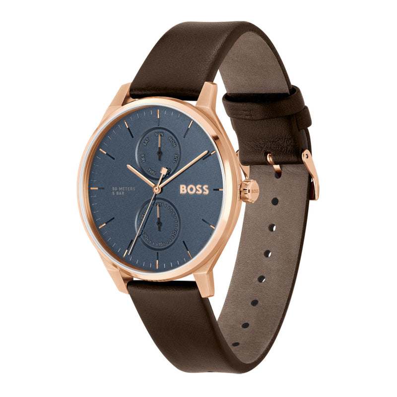 Hugo Boss BOSS Hommes Montre Marron HB1514103-zoom-