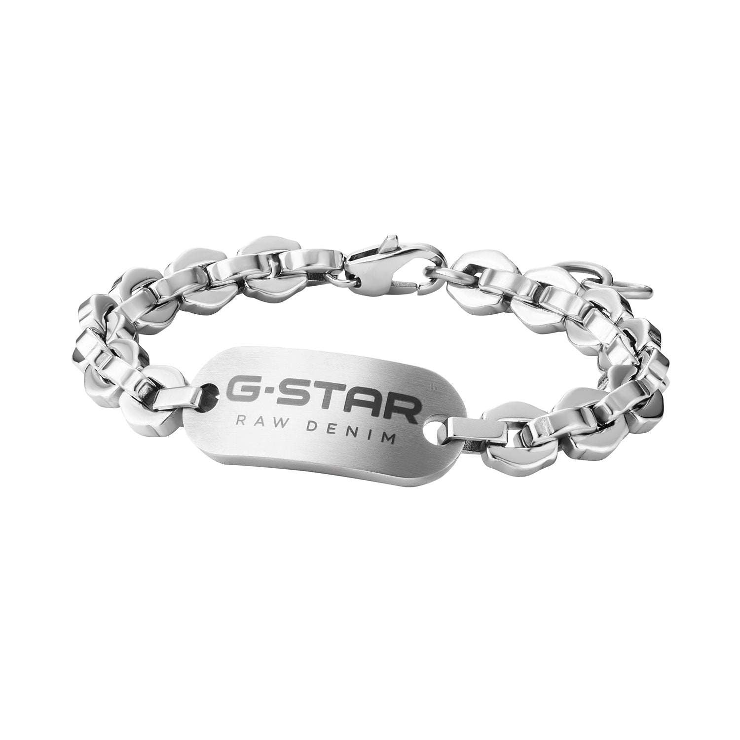 G-Star ZipPoint Silver Steel Bracelet GSJ.104.03