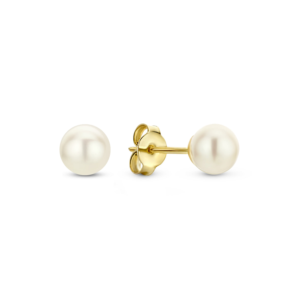 Isabel Bernard Belleville Luna 14 Carat Golden Ear Studs IB360132