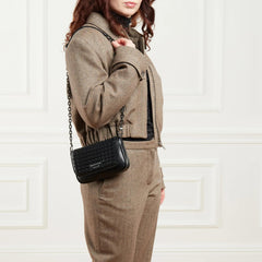 Emporio Armani Black Wallet On A Chain 2001-A0526085