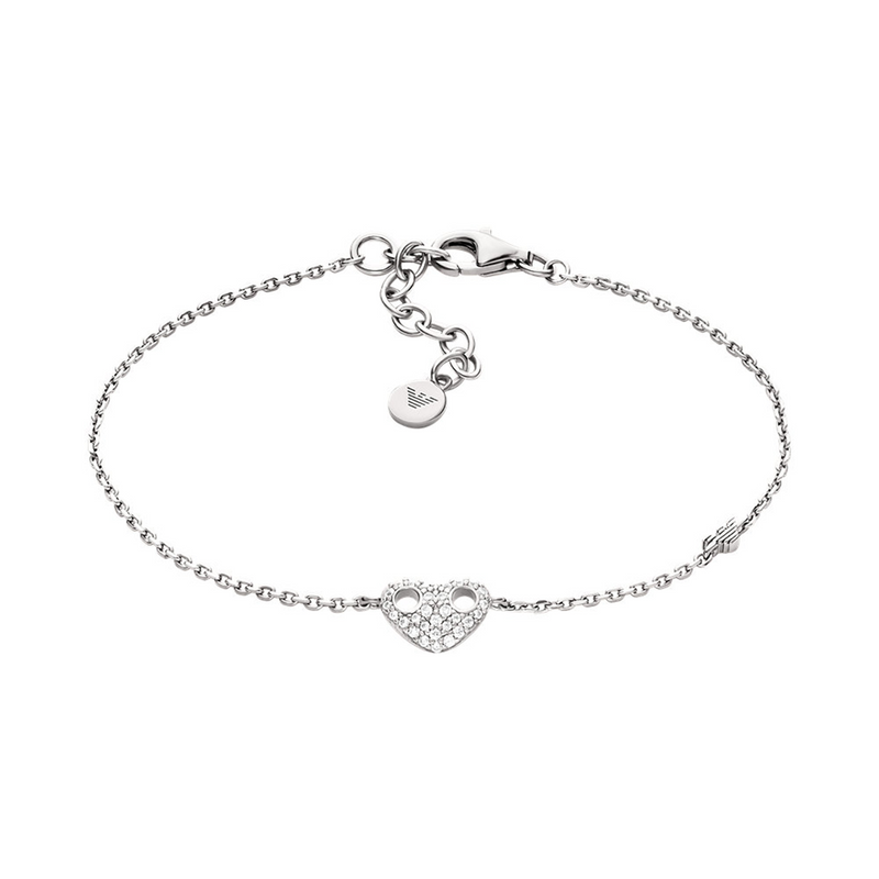 Emporio Armani Sentimental 925 Sterling Silver Women's Bracelet EG3647040-zoom-