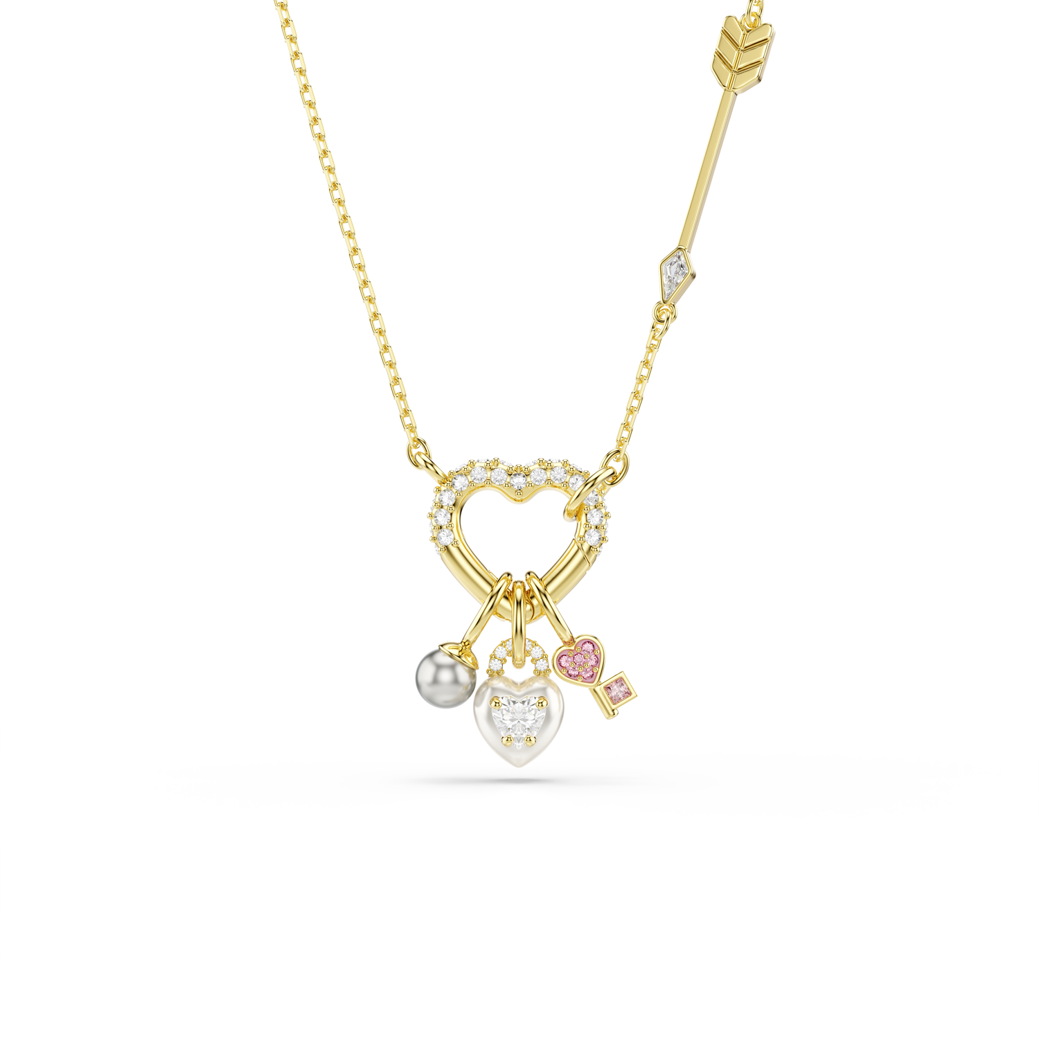 Swarovski Idyllia Gold Plated Necklace 5737290