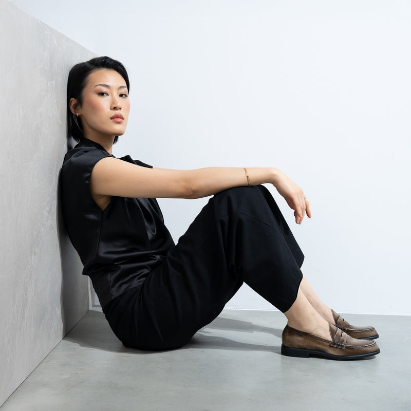 Isabel Bernard Vendôme Blandine mocassins en cuir spazzolato moka IB51015-639-36-zoom-