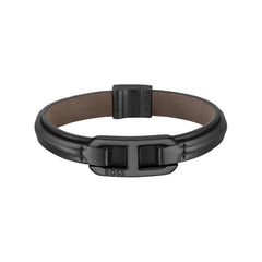 Hugo Boss BOSS Black Leather Bracelet HBJ1580784M