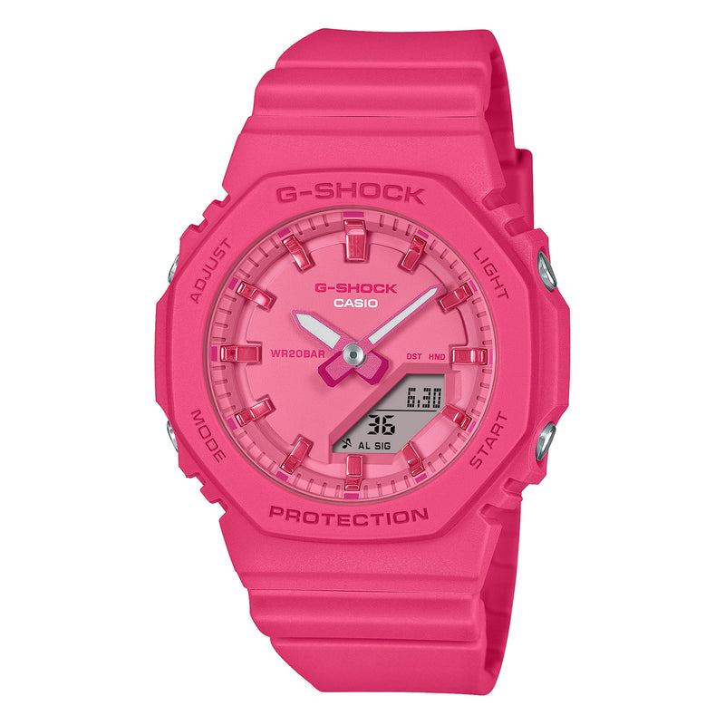G-Shock Small Classic Petite montre classique rose pour femme GMA-P2100PP-4AER-zoom-