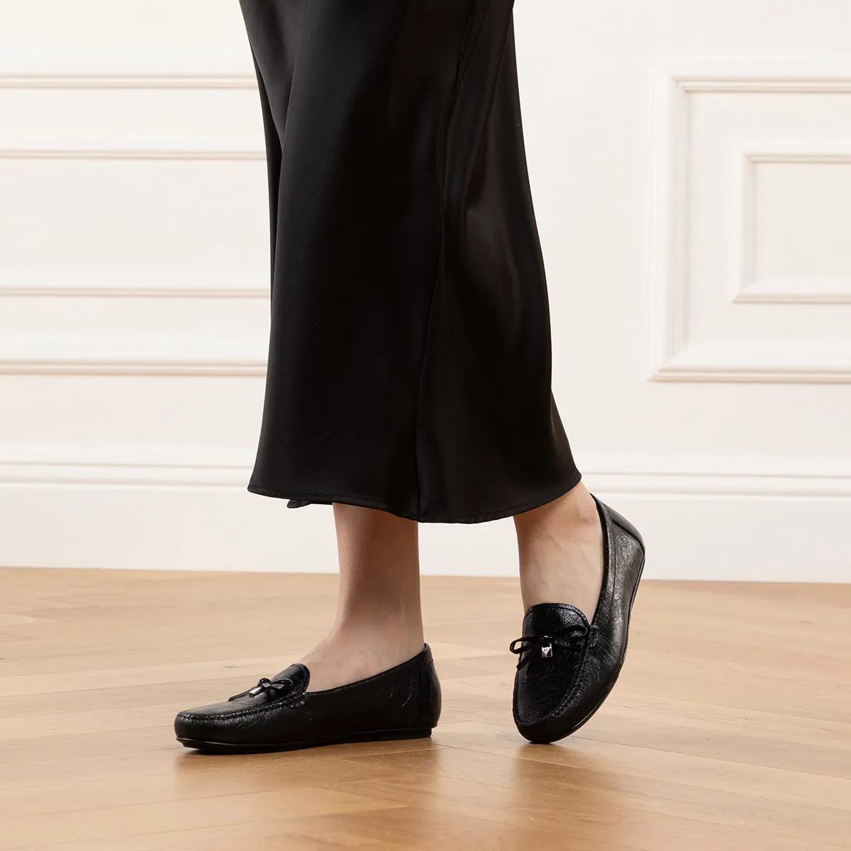 Michael Kors Zwarte Leren Ballerina's 2001-A0478373_39