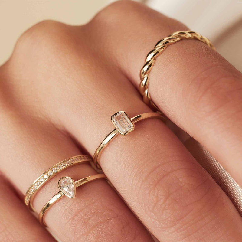 Isabel Bernard Baguette Bague Or 14 carats IB330087-48-zoom-