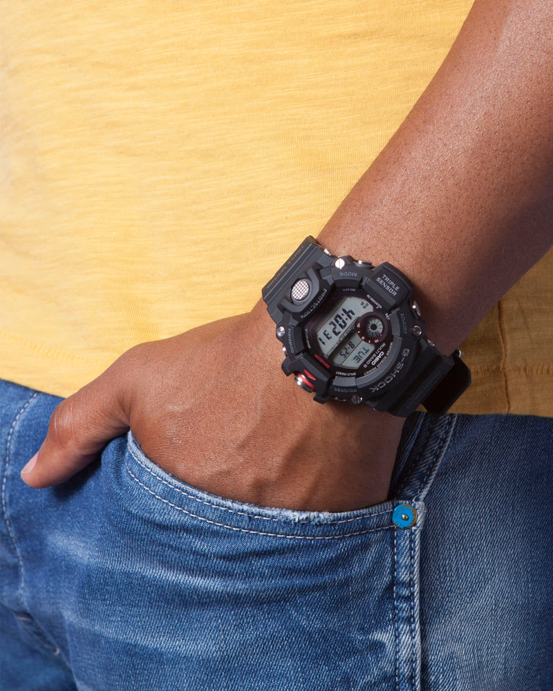 G-Shock Mudmaster Hommes Montre Noir GW-9400-1ER-zoom-