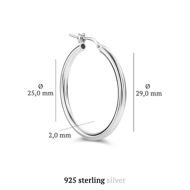 Parte Di Me Bibbiena Poppi Femmes Créoles Argent PDM36050-zoom-