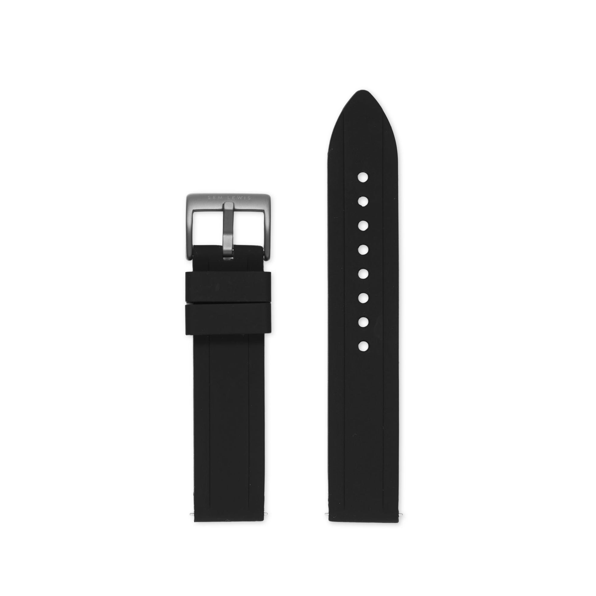 Sem Lewis Thames Diver Strap 20mm Black SL620013