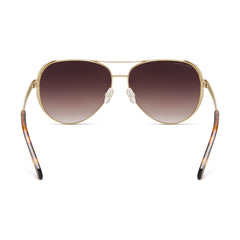 Isabel Bernard La Villette Ruby Goudkleurige Aviator Zonnebril IB400004-15-14