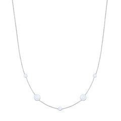 Elli 925 Sterling Silver Link Chain Necklace 2004-BF-0008161-001