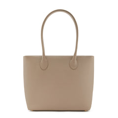 Isabel Bernard Honoré Lysanne Taupe Calfskin Shopper IB25023