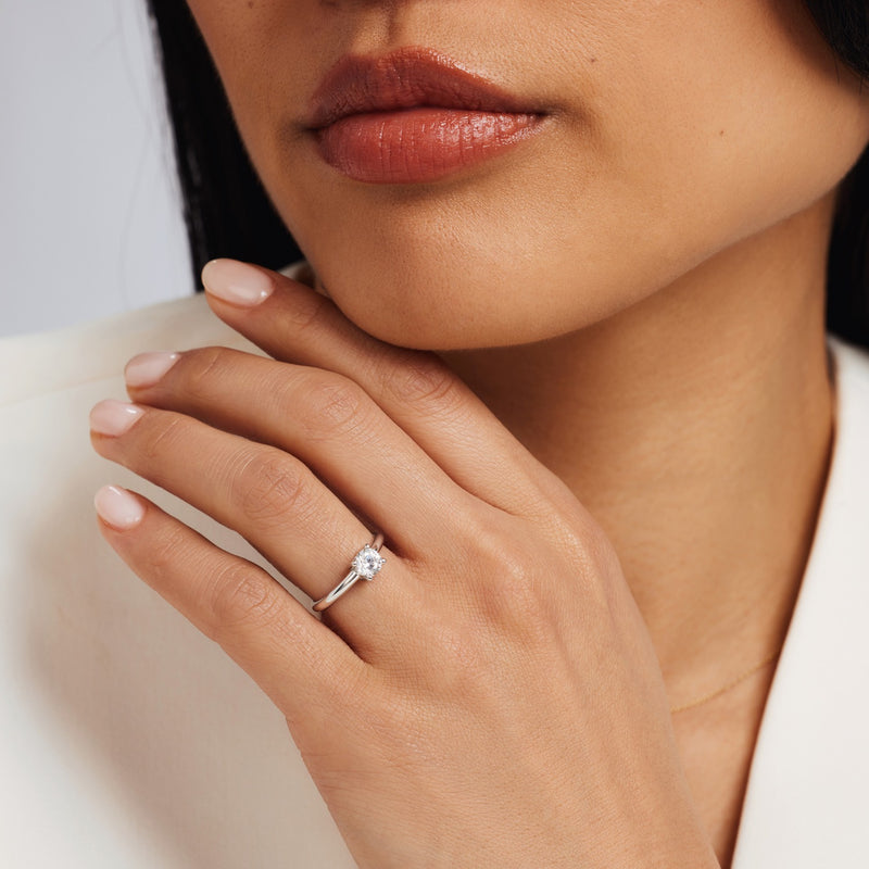 Isabel Bernard Saint Germain Bague Or blanc 14 carats IB330072-50-zoom-