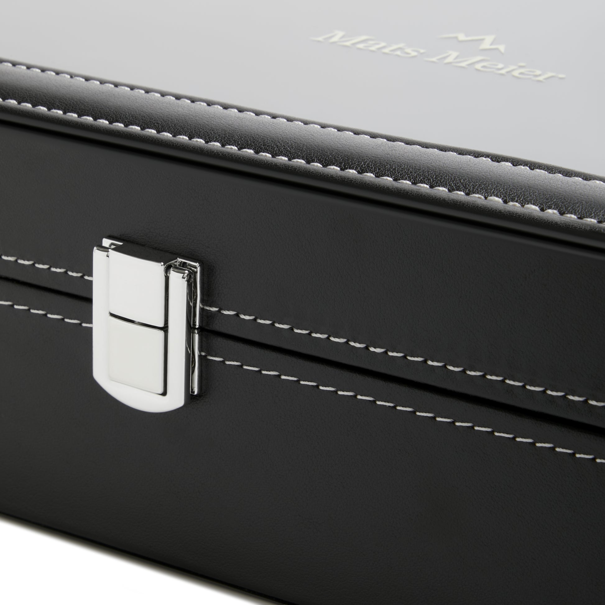 Mats Meier Mont Fort Black Watchbox voor 10 Watchs