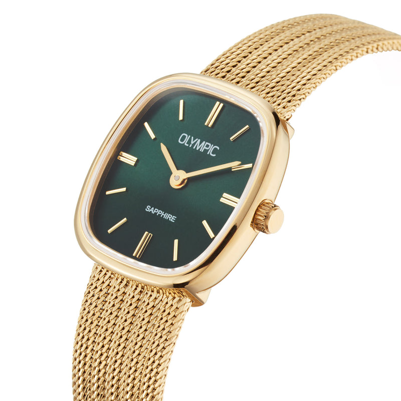 Olympic RetroChic Gold Women's Watch OL73DDS002-zoom-