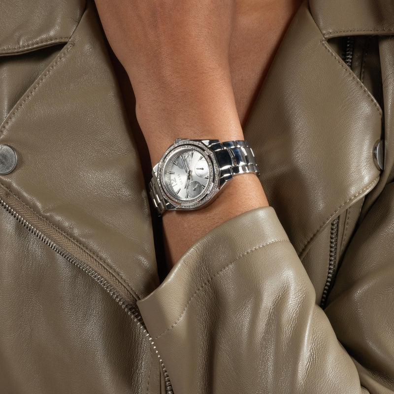 Guess Bryant Femmes Montre Argent GW0685L1-zoom-