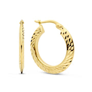 Isabel Bernard Rivoli Lily 14 Karaat Gouden Creolen IB360243
