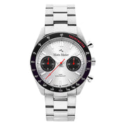 Mats Meier Arosa Racing Hommes Montre Argent MM50011