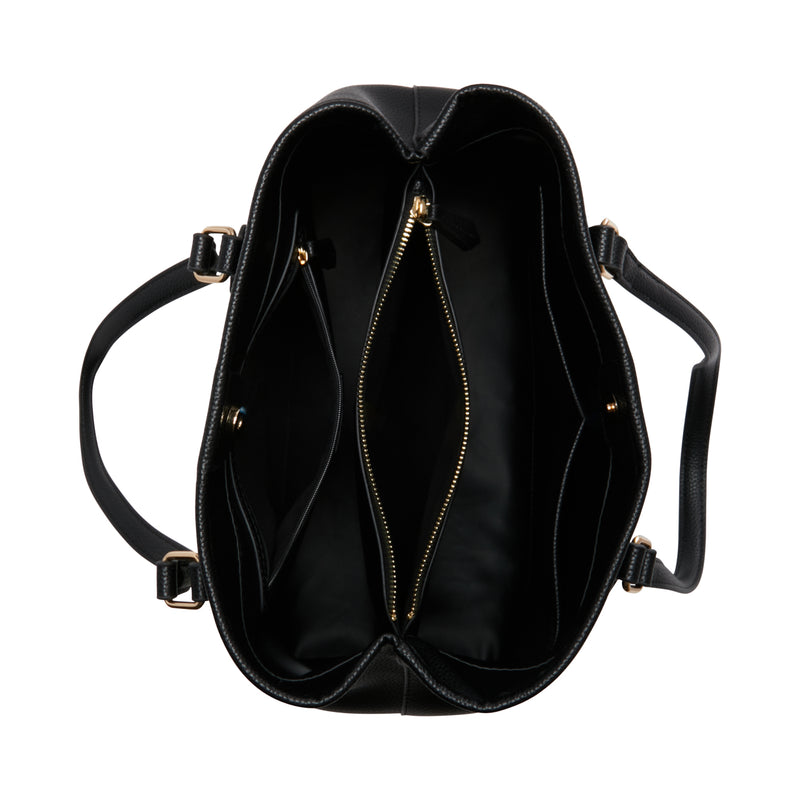 Valentino Bags Brixton Sac à Bandoulière Noir VBS7LX01NERO-zoom-