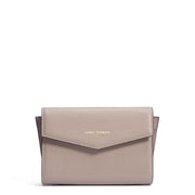 Isabel Bernard Honoré Lina Pochette Taupe Avec Chaîne D’Épaule Amovible IB21135-078