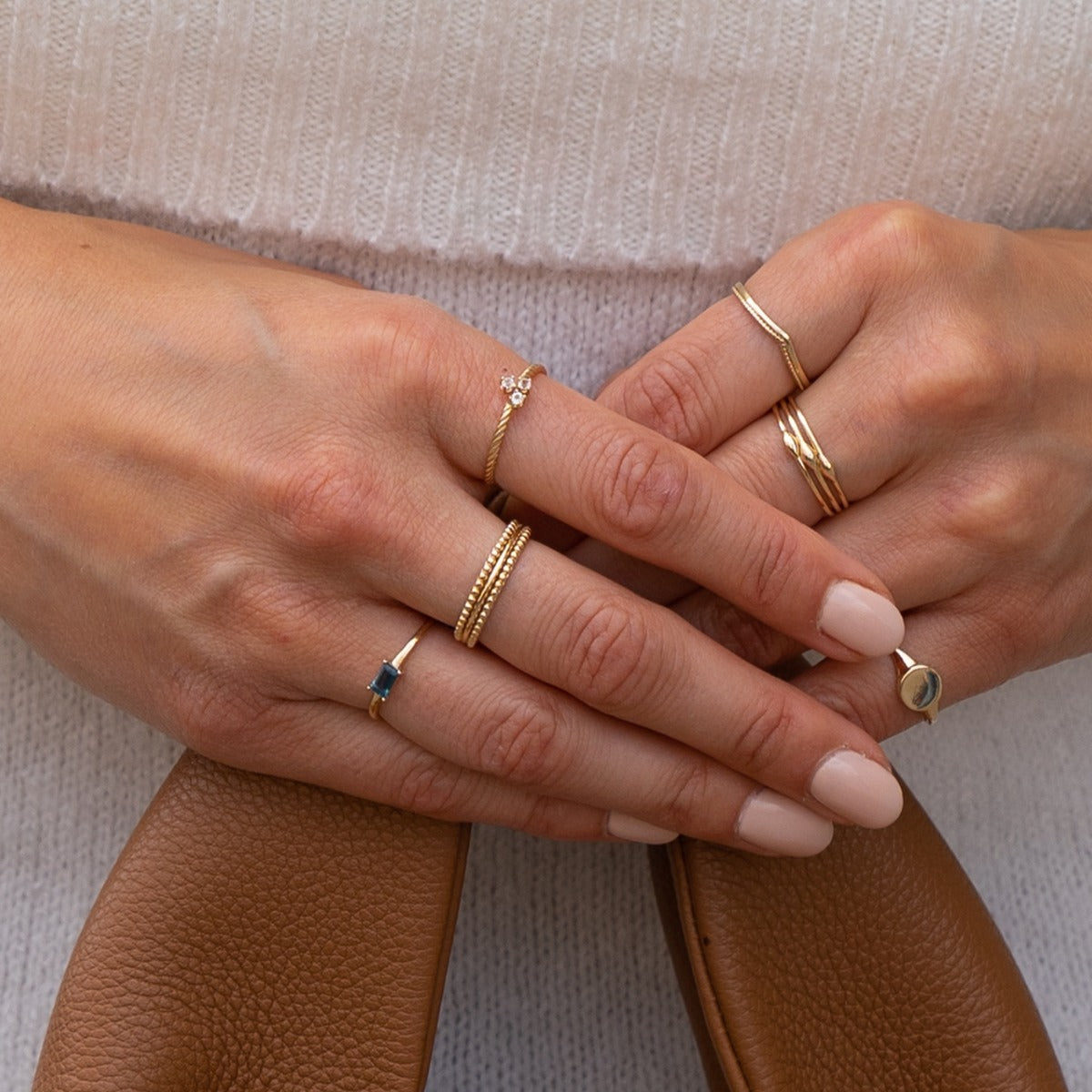 Jackie Gold 14 karat gold Ring JKR23.370.54