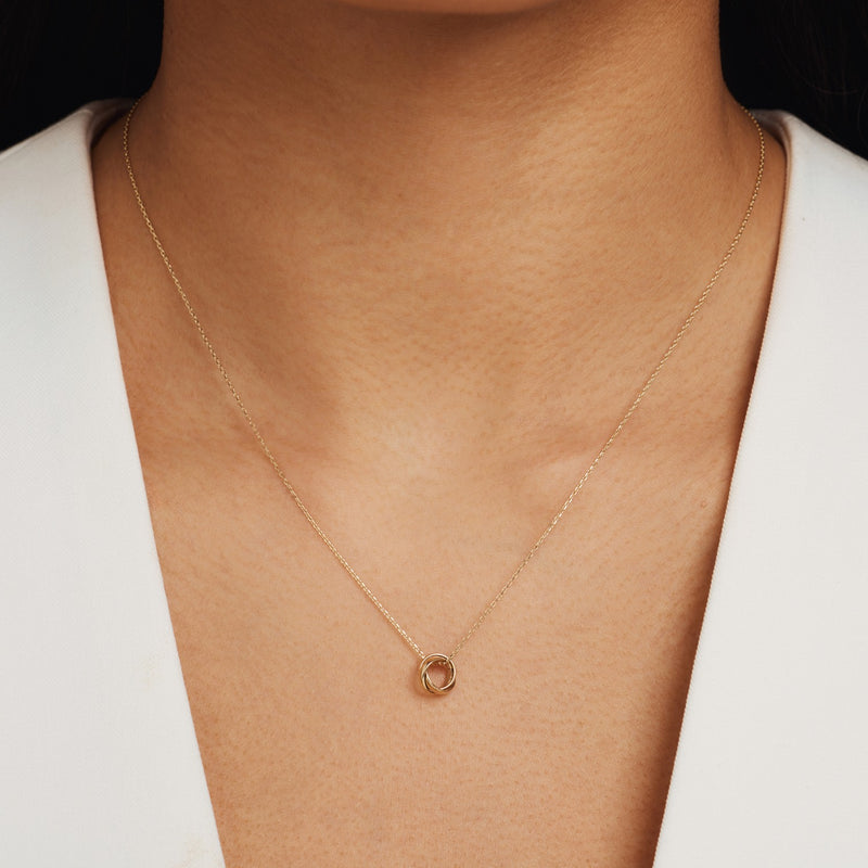 Isabel Bernard Rivoli Collier Or 14 carats IB340150-zoom-