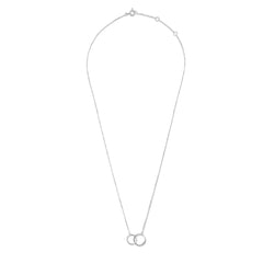 Isabel Bernard Saint Germain Loulou 14 Carat White Golden NecklacewithRingetjes IB340069