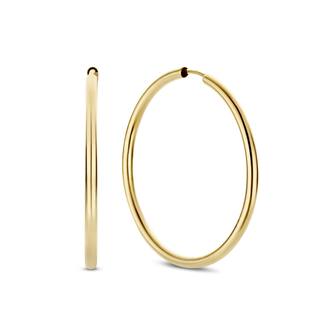 Beloro Jewels La Rinascente Constanza 9 carat gold Hoop Earrings BO360049