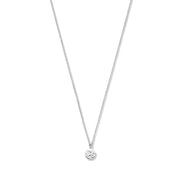 Violet Hamden Luna Collier en Argent 925 Sterling avec Pièce VH14008