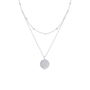 Elli 925 Sterling Silver Coin Necklace 2004-BF-0007735-001