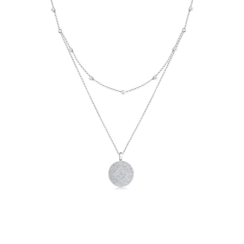 Elli 925 Sterling Silver Coin Necklace 2004-BF-0007735-001-zoom-