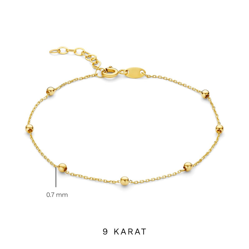 Beloro Jewels Della Spiga Bracelet Or 9 carats BO320041-zoom-