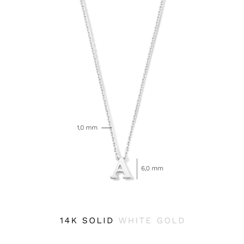 Isabel Bernard Saint Germain Collier Or blanc 14 carats IB340061-A-zoom-