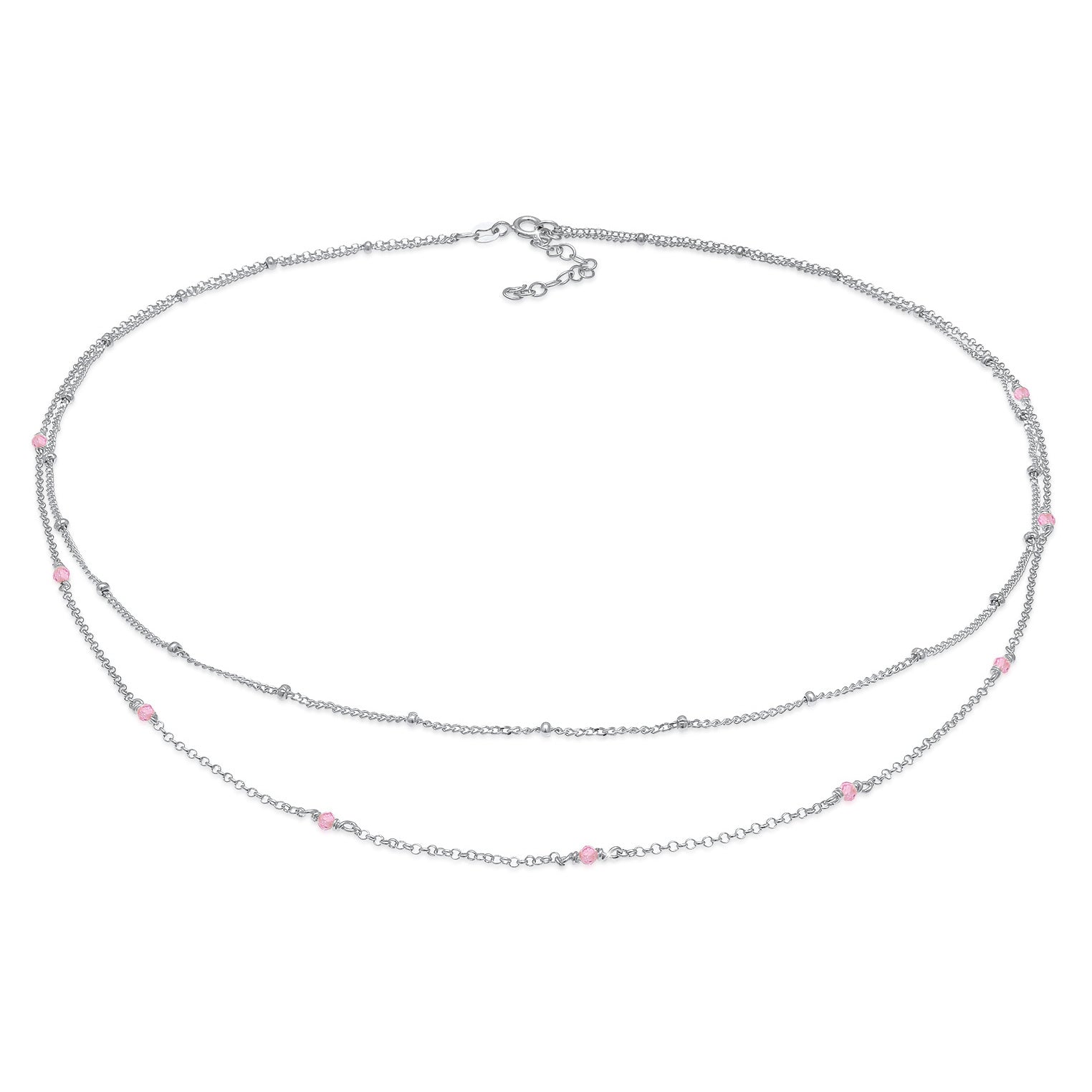 Elli 925 Sterling Silver Layered with Quartz 2004-BF-0008176-001