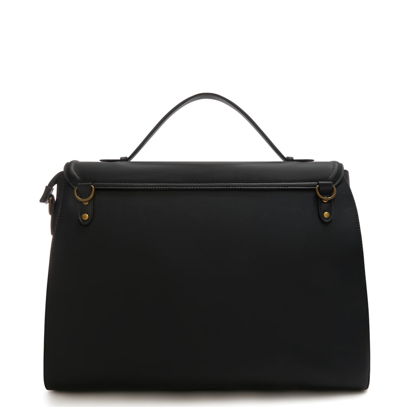 Violet Hamden Essential Bag Sac à Main Noir avec Compartiment pour Ordinateur Portable 16,4 pouces VH21005-zoom-