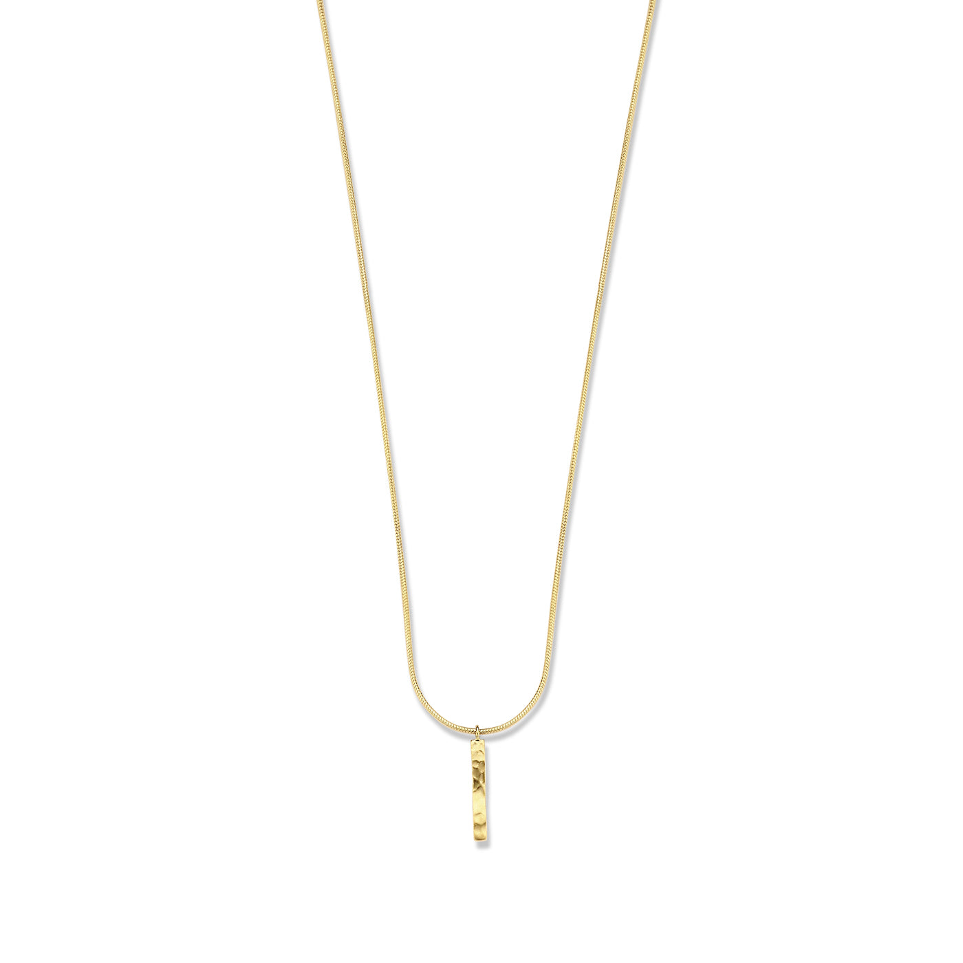 Violet Hamden Sisterhood Moonscape 925 Sterling Silver Gold-coloured Necklace VH14033 (Length: 55.00 cm)