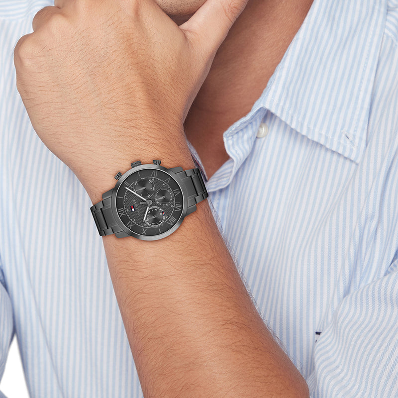 Tommy Hilfiger Grey Men's Watch TH1710730-zoom-