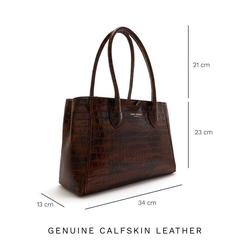 Isabel Bernard Honoré Sac à Main Marron IB25082-230-zoom-