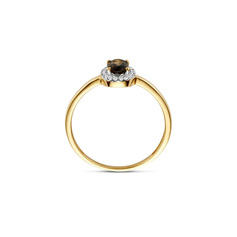 Blush Diamonds Bague Or 14 carats 1661YDS/56-zoom-