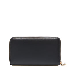 Isabel Bernard Honoré Léa Black Zip Wallet IB23001