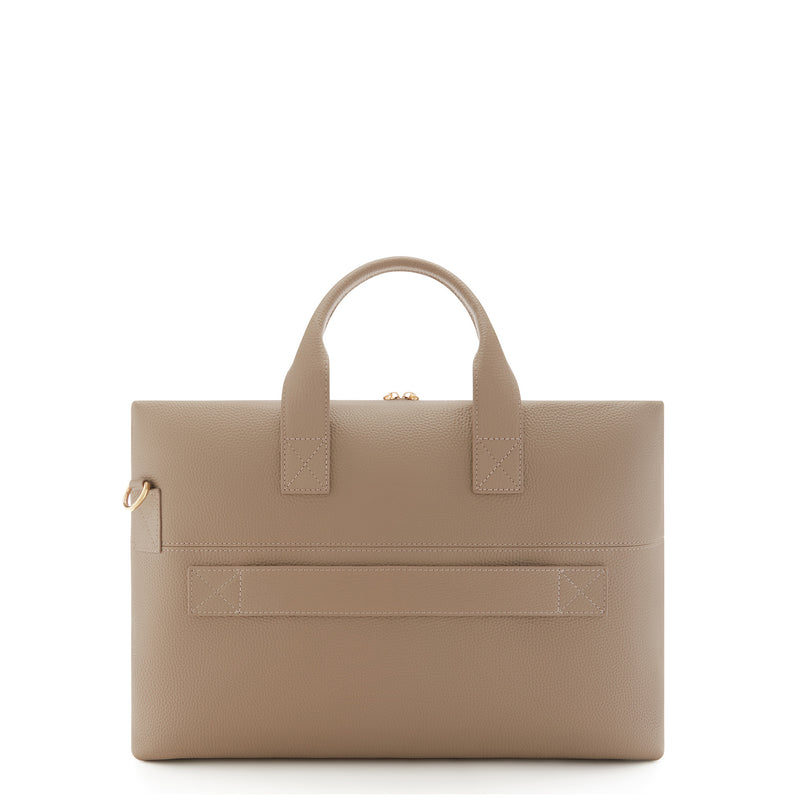 Isabel Bernard Honoré Sac à Main Taupe IB25070-zoom-