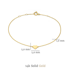 Isabel Bernard Cadeau d'Isabel 14 Carat Golden Necklace and Bracelet giftset IB90062