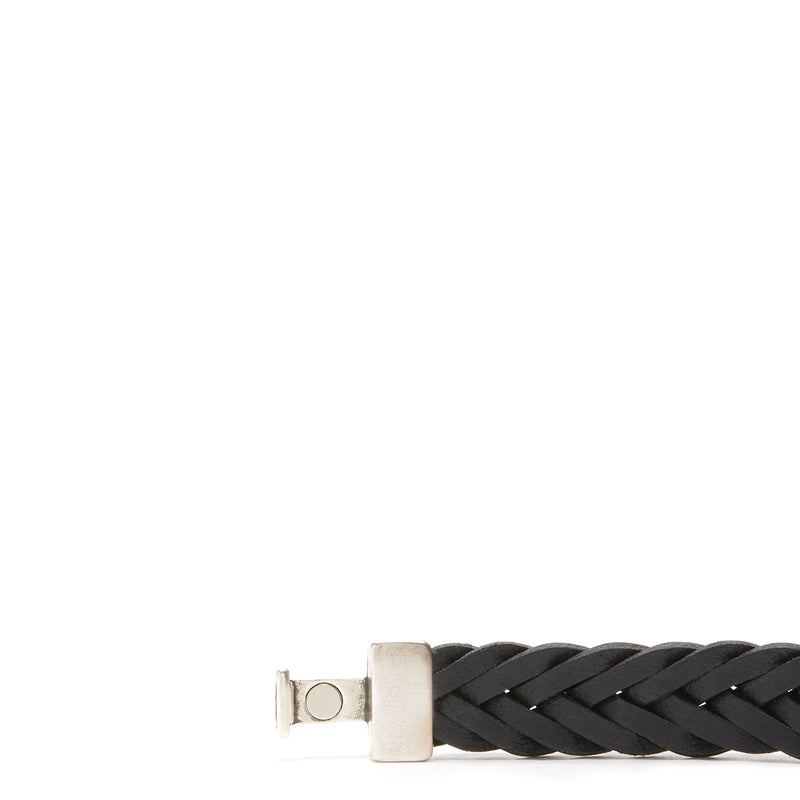 Josh Armband Heren Zwart 24001-BRA-ZW (19.50 cm)-zoom-
